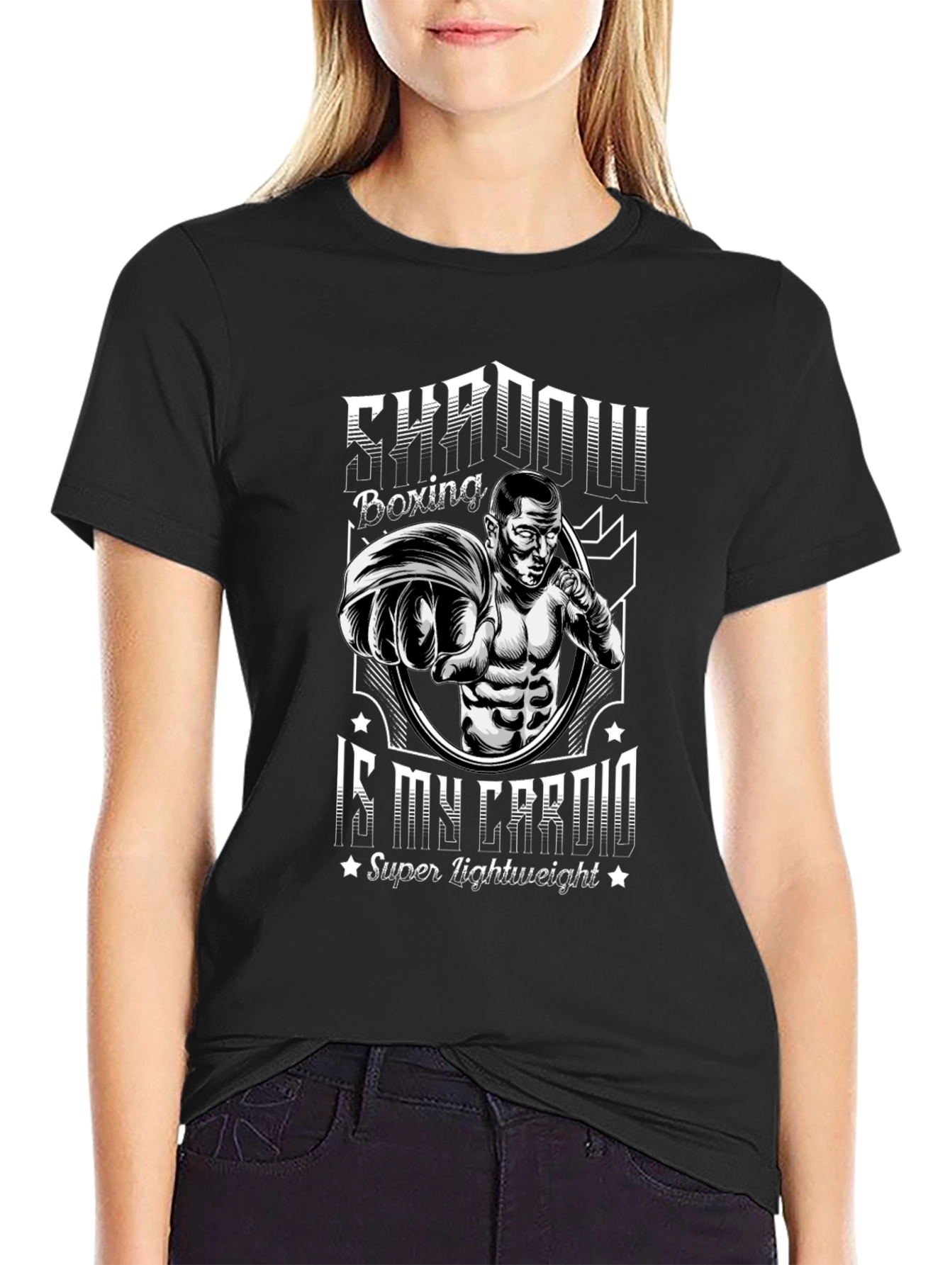 Shadow Boxing Cardio T-Shirt - Black