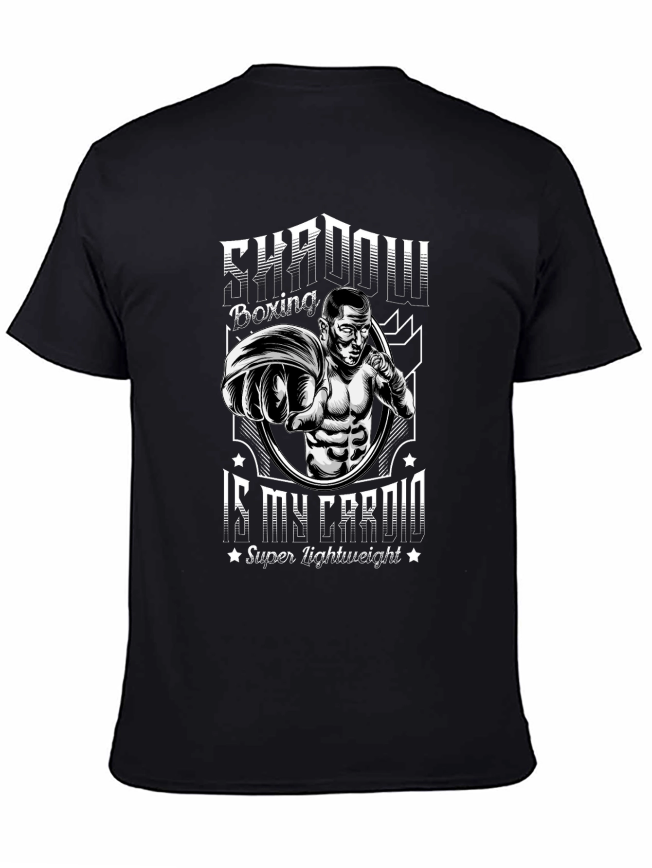 Shadow Boxing Cardio T-Shirt - Black