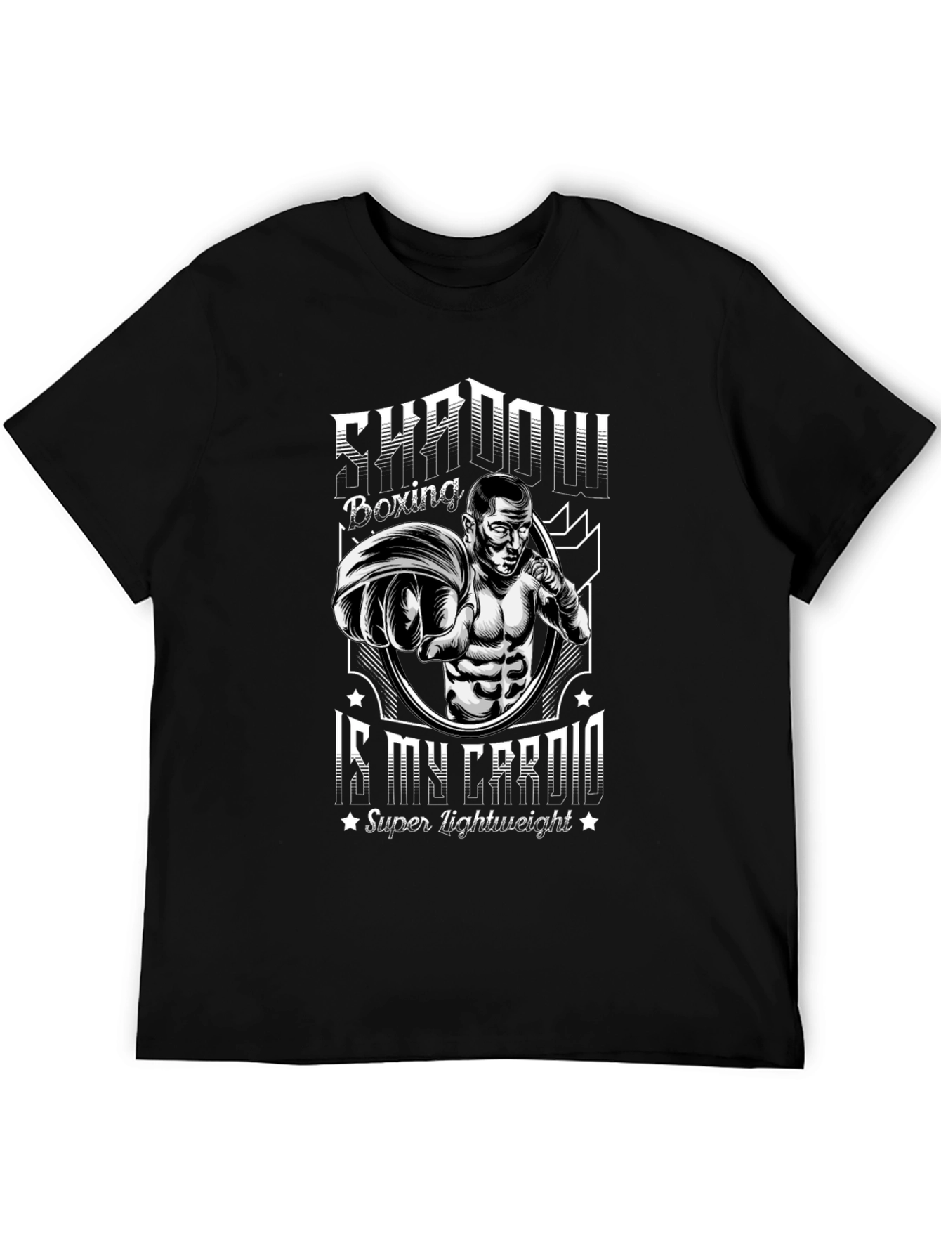 Shadow Boxing Cardio T-Shirt - Black