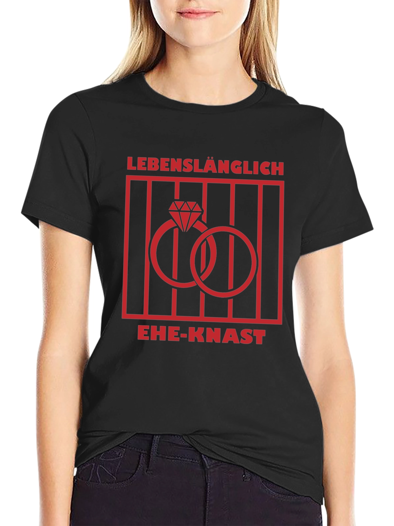 Humorous Ehe-Knast T-Shirt - Marriage Jail