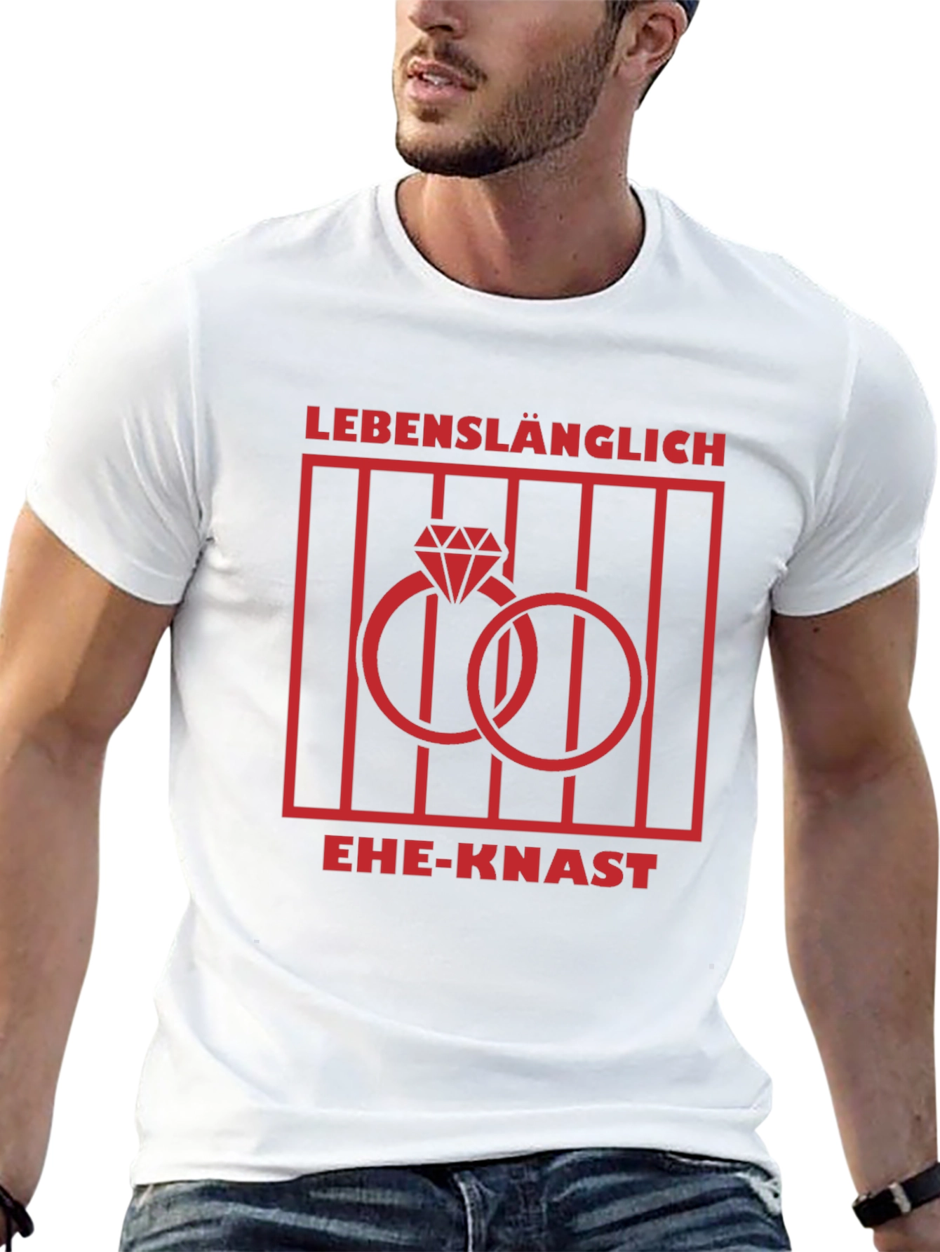 Humorous Ehe-Knast T-Shirt - Marriage Jail