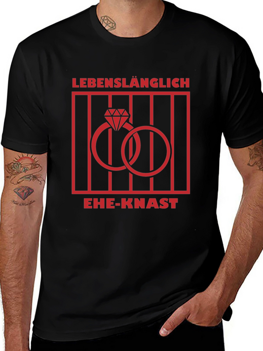 Humorous Ehe-Knast T-Shirt - Marriage Jail