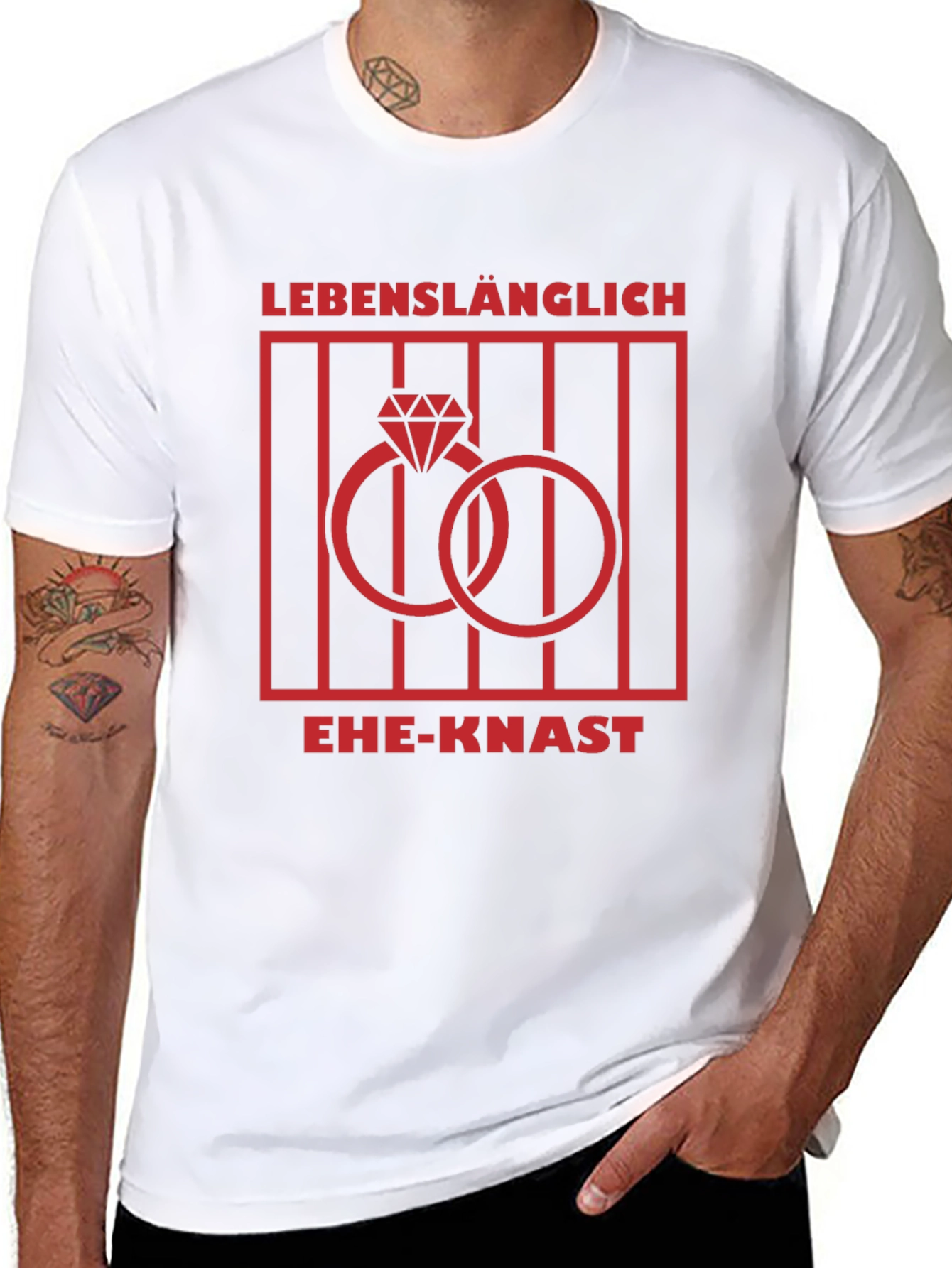 Humorous Ehe-Knast T-Shirt - Marriage Jail