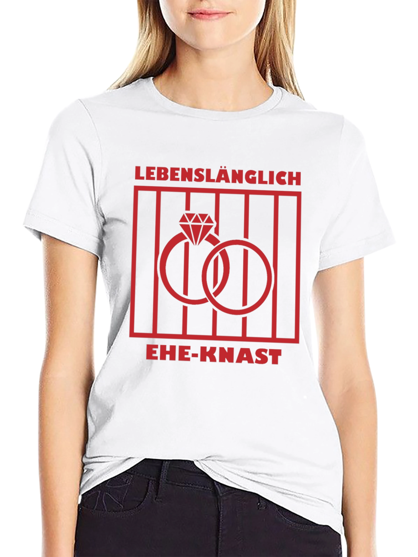 Humorous Ehe-Knast T-Shirt - Marriage Jail