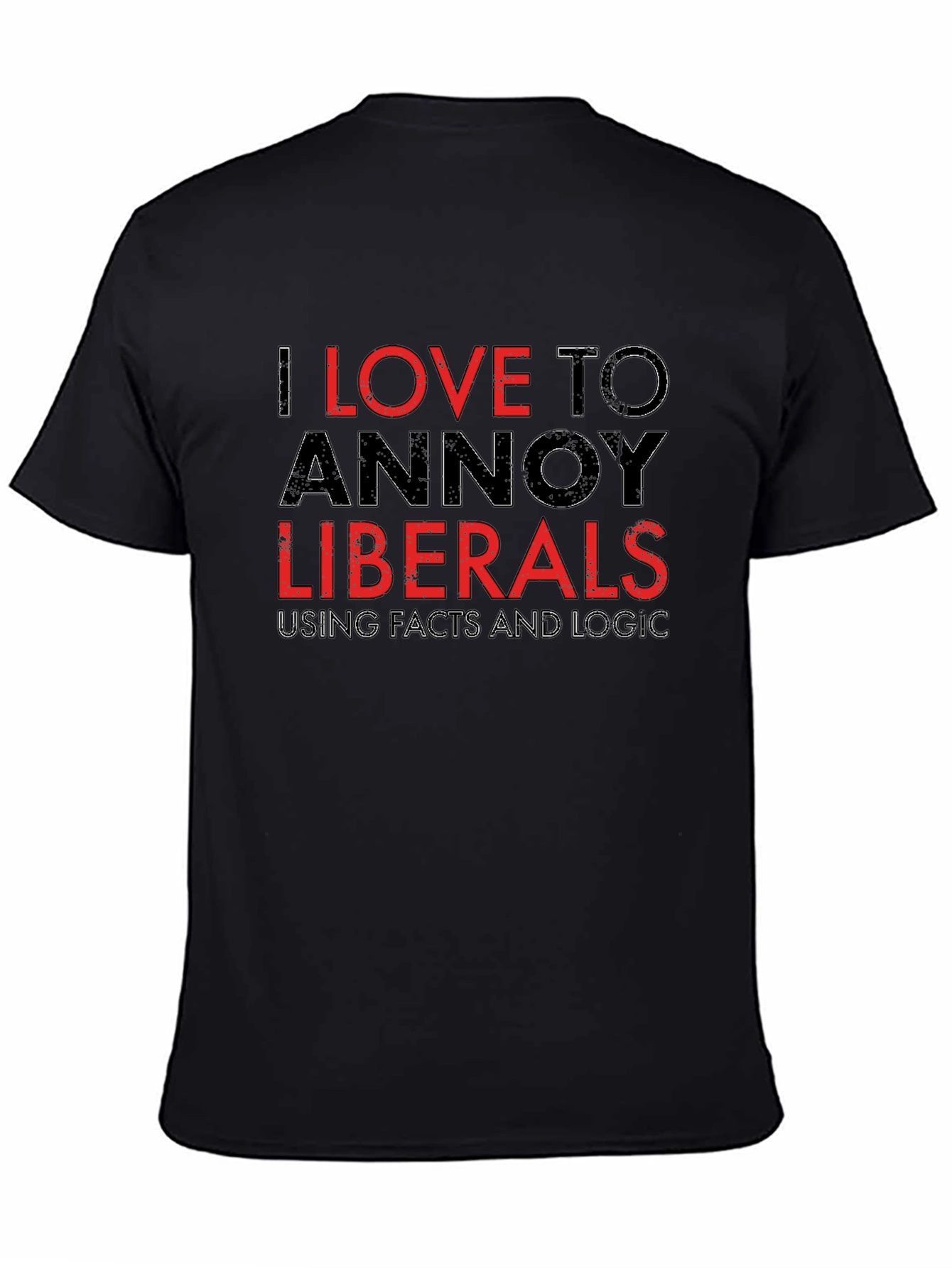 Annoy Liberals T-Shirt - Facts and Logic