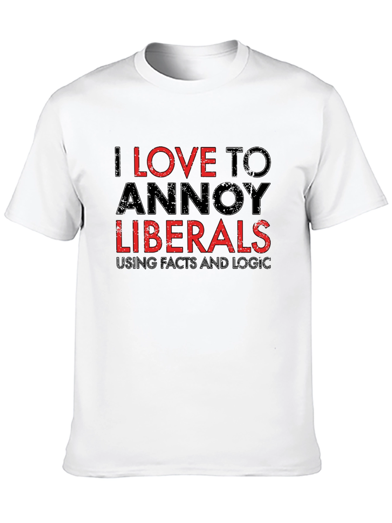 Annoy Liberals T-Shirt - Facts and Logic