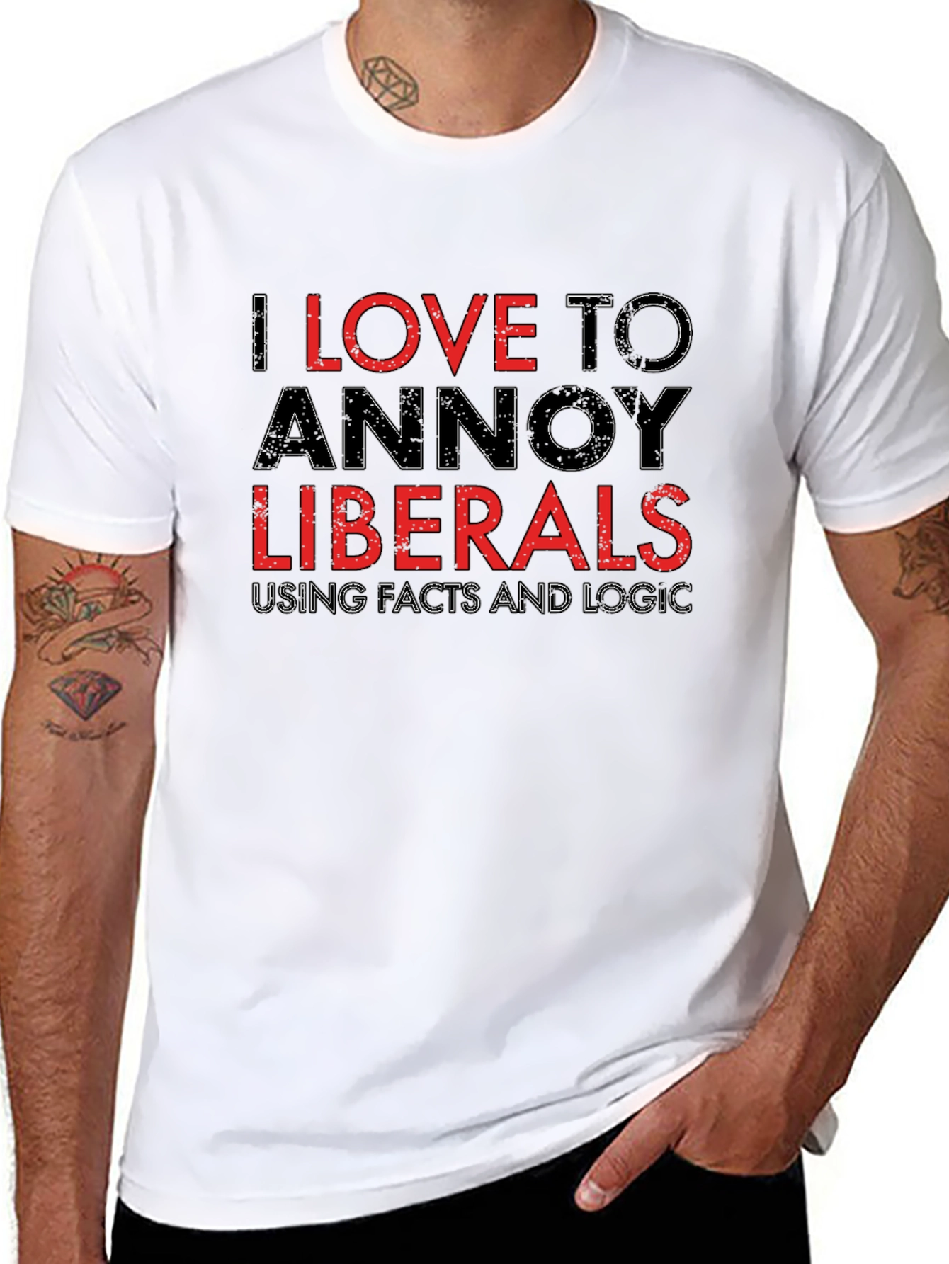 Annoy Liberals T-Shirt - Facts and Logic