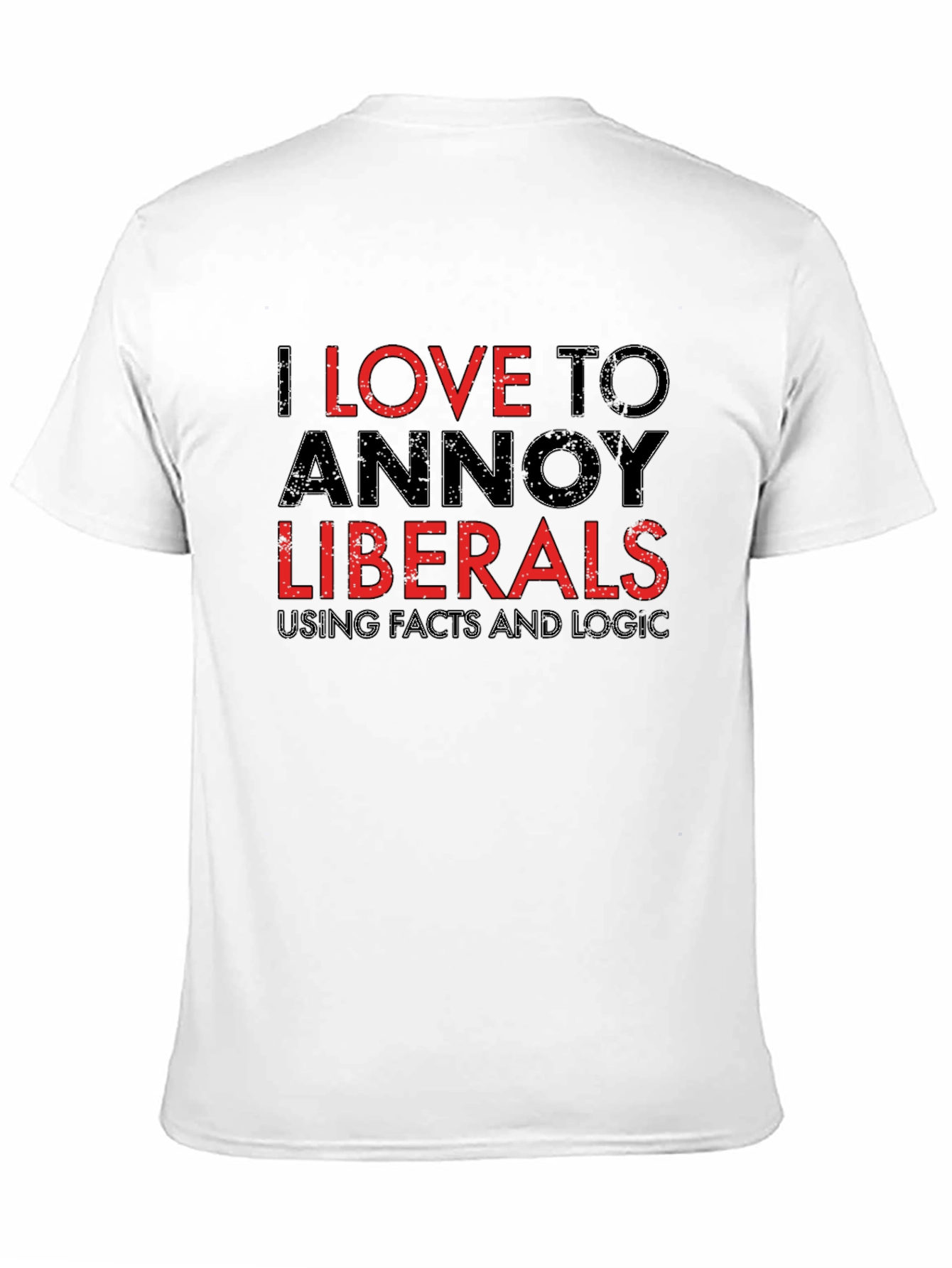 Annoy Liberals T-Shirt - Facts and Logic