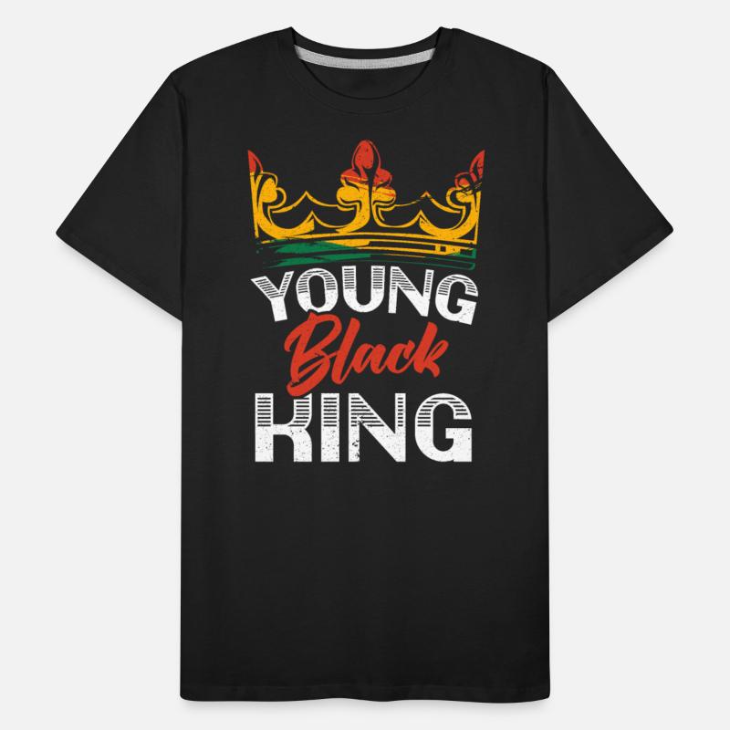 Young Black King Black History Month Black Pride