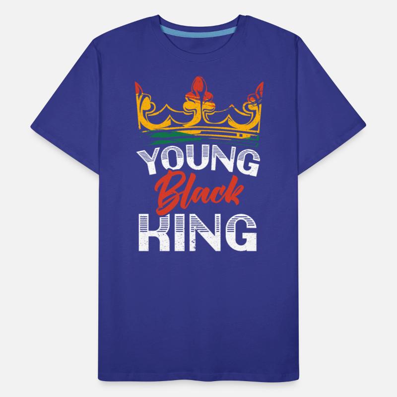 Young Black King Black History Month Black Pride