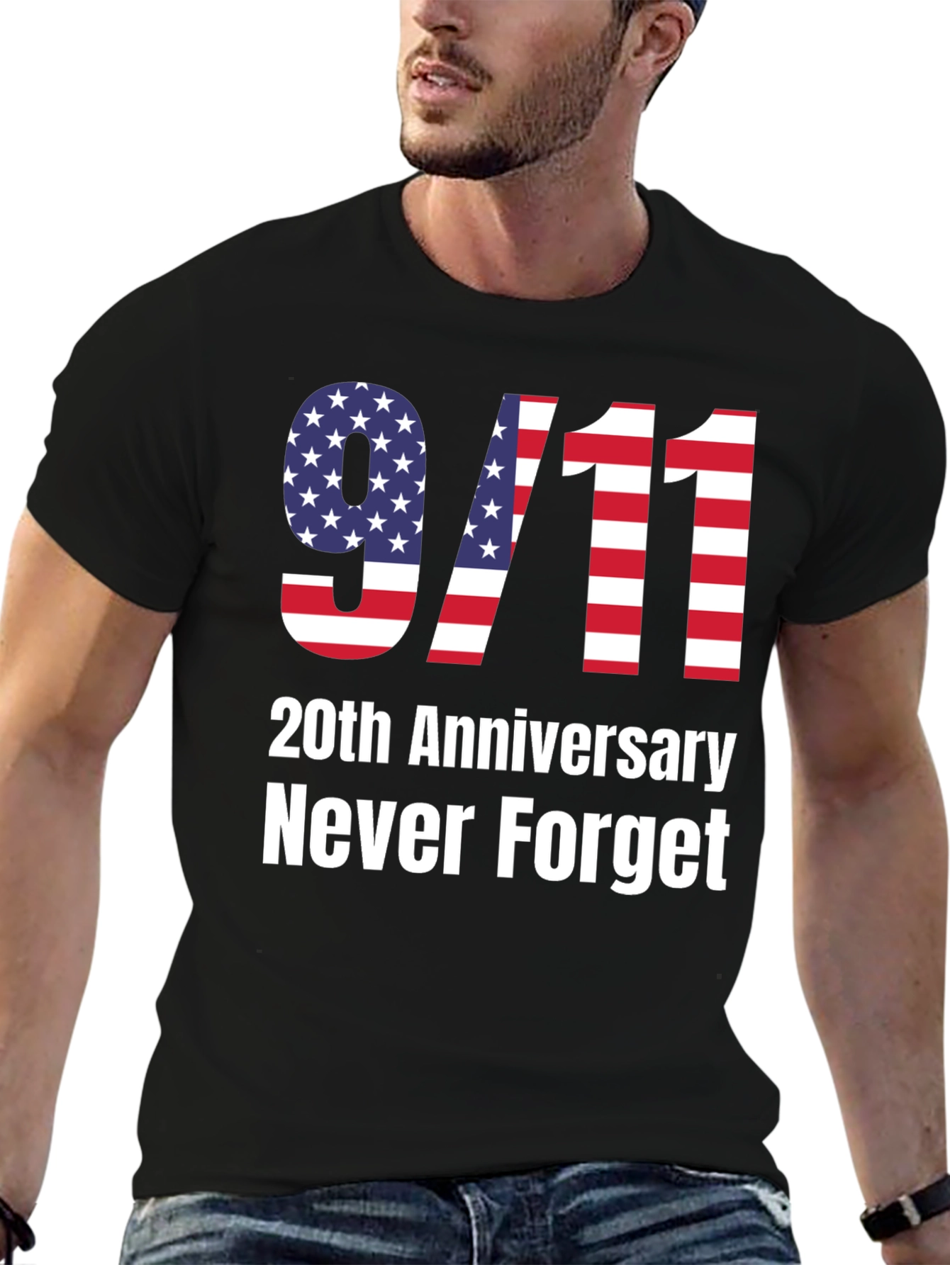 9/11 20th Anniversary Never Forget T-Shirt