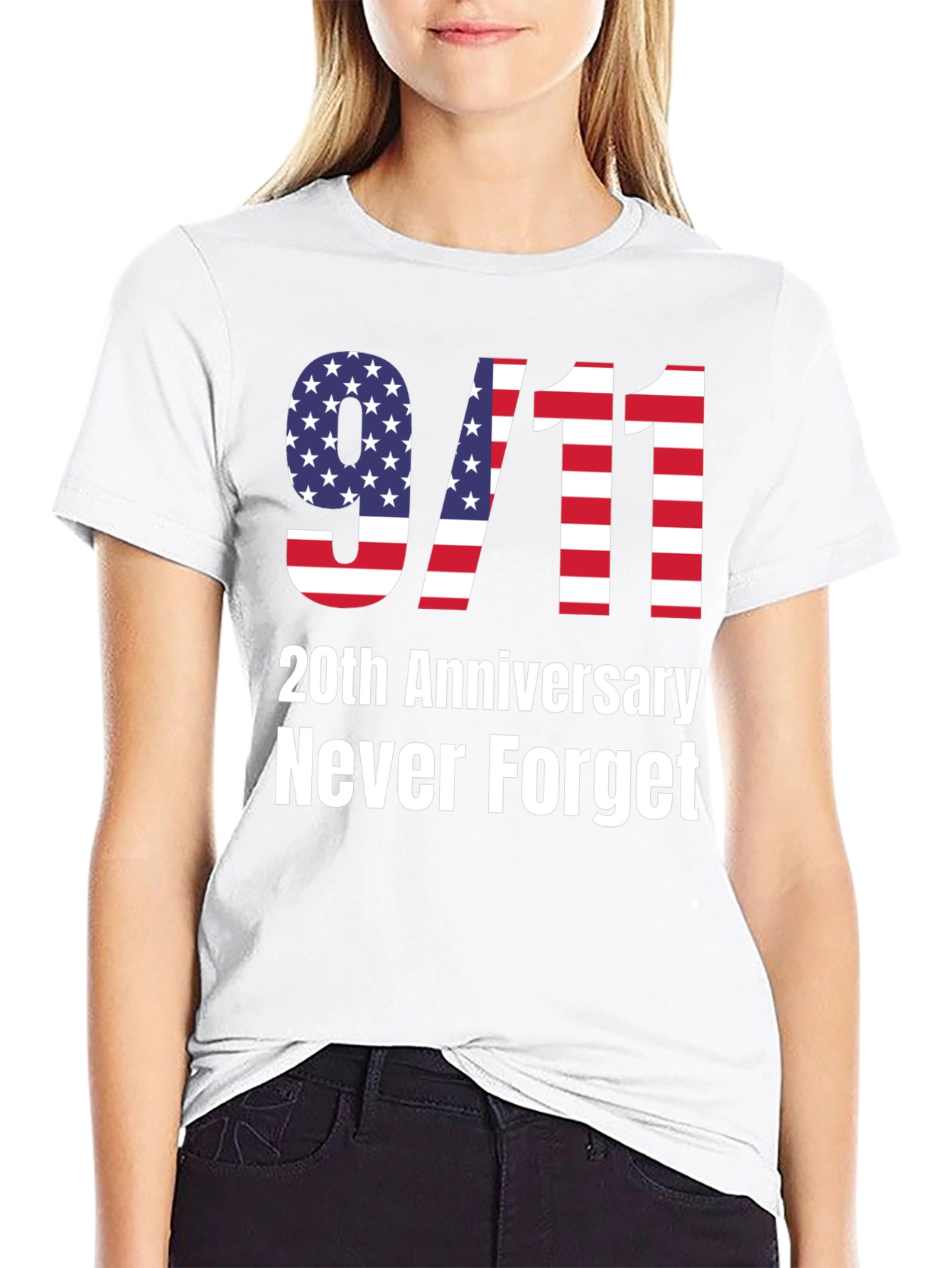 9/11 20th Anniversary Never Forget T-Shirt