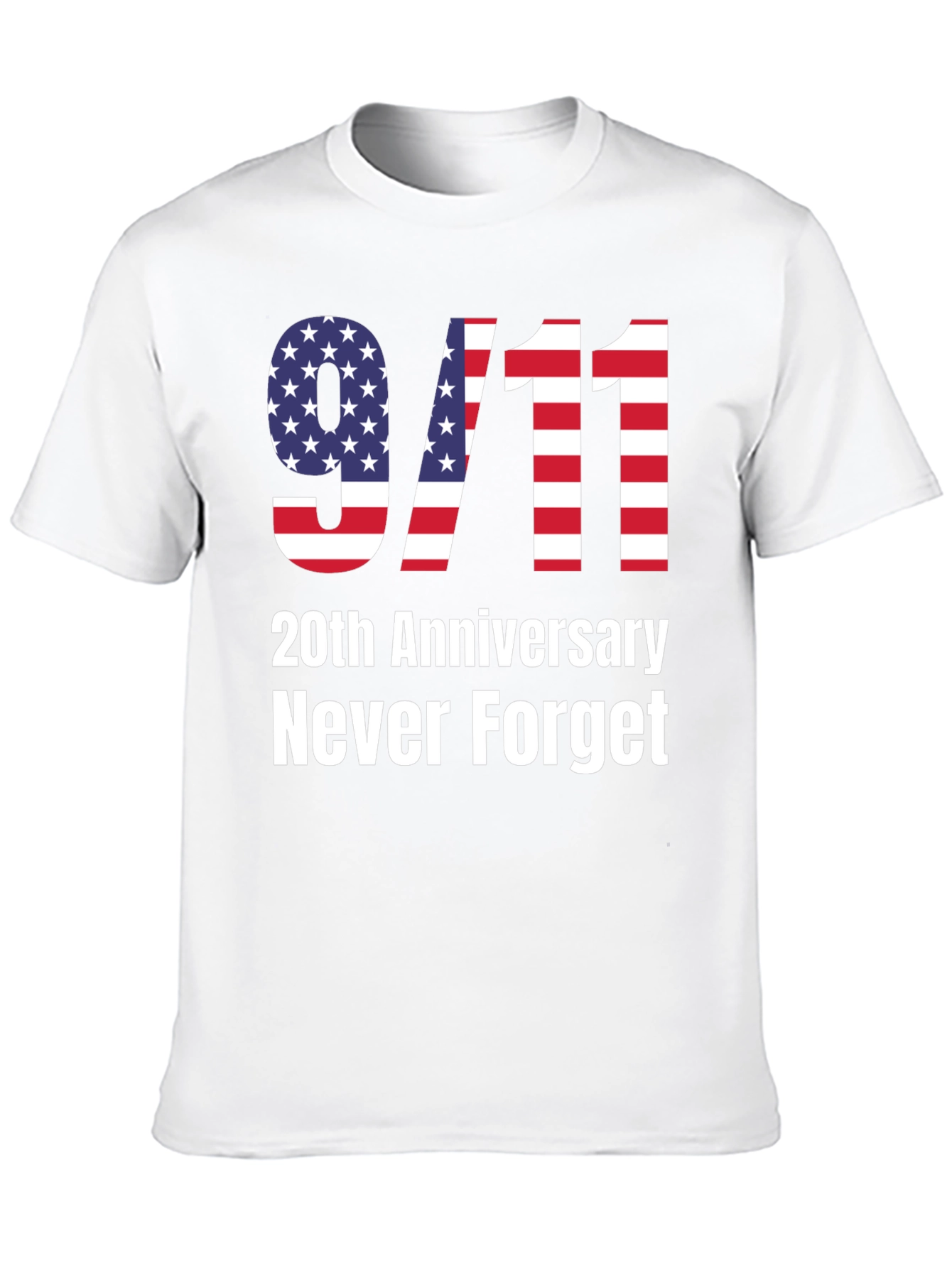 9/11 20th Anniversary Never Forget T-Shirt