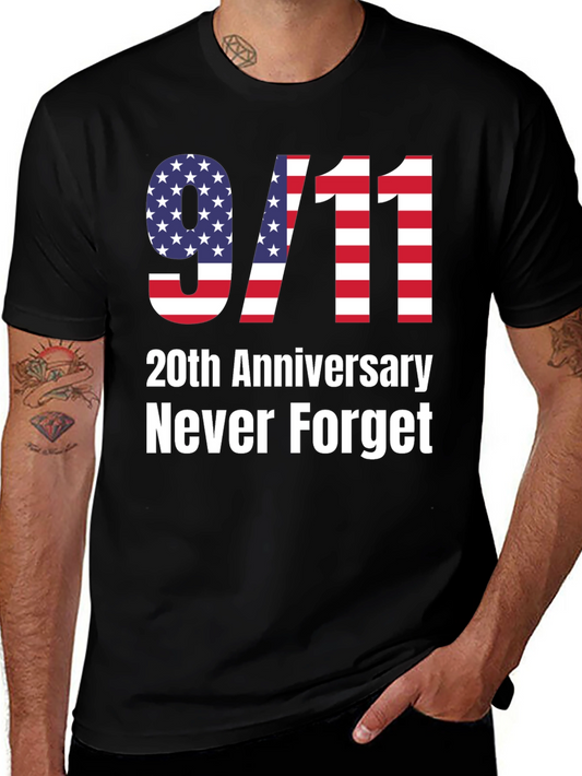 9/11 20th Anniversary Never Forget T-Shirt