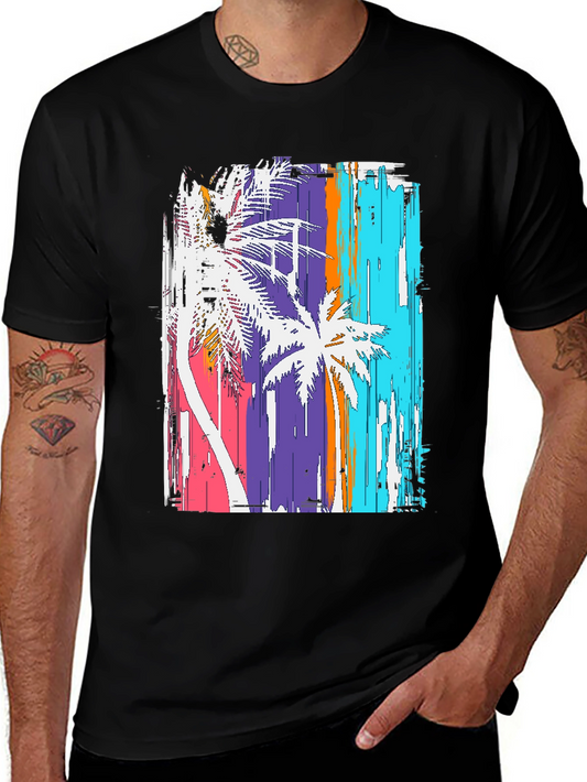 Retro Palm Tree Graphic Tee