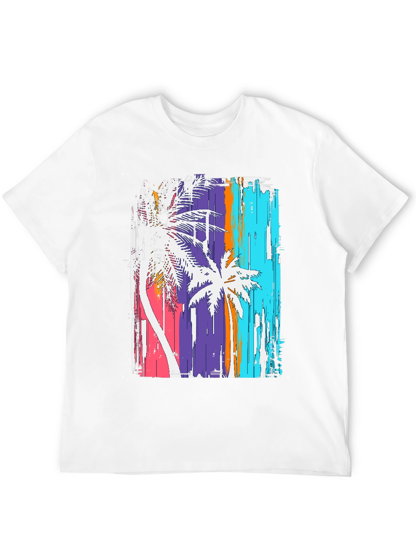 Retro Palm Tree Graphic Tee