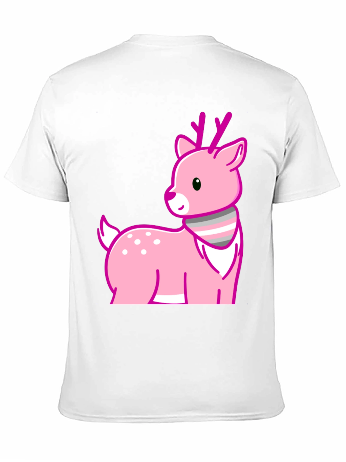 Pink Deer Graphic Tee
