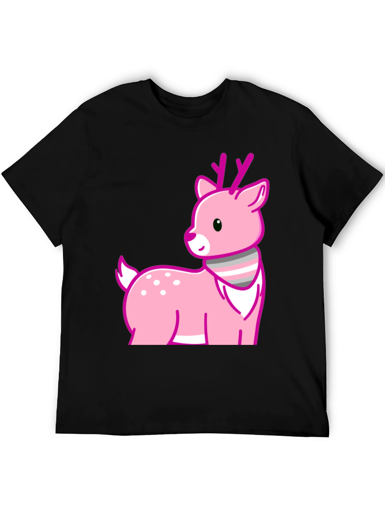 Pink Deer Graphic Tee