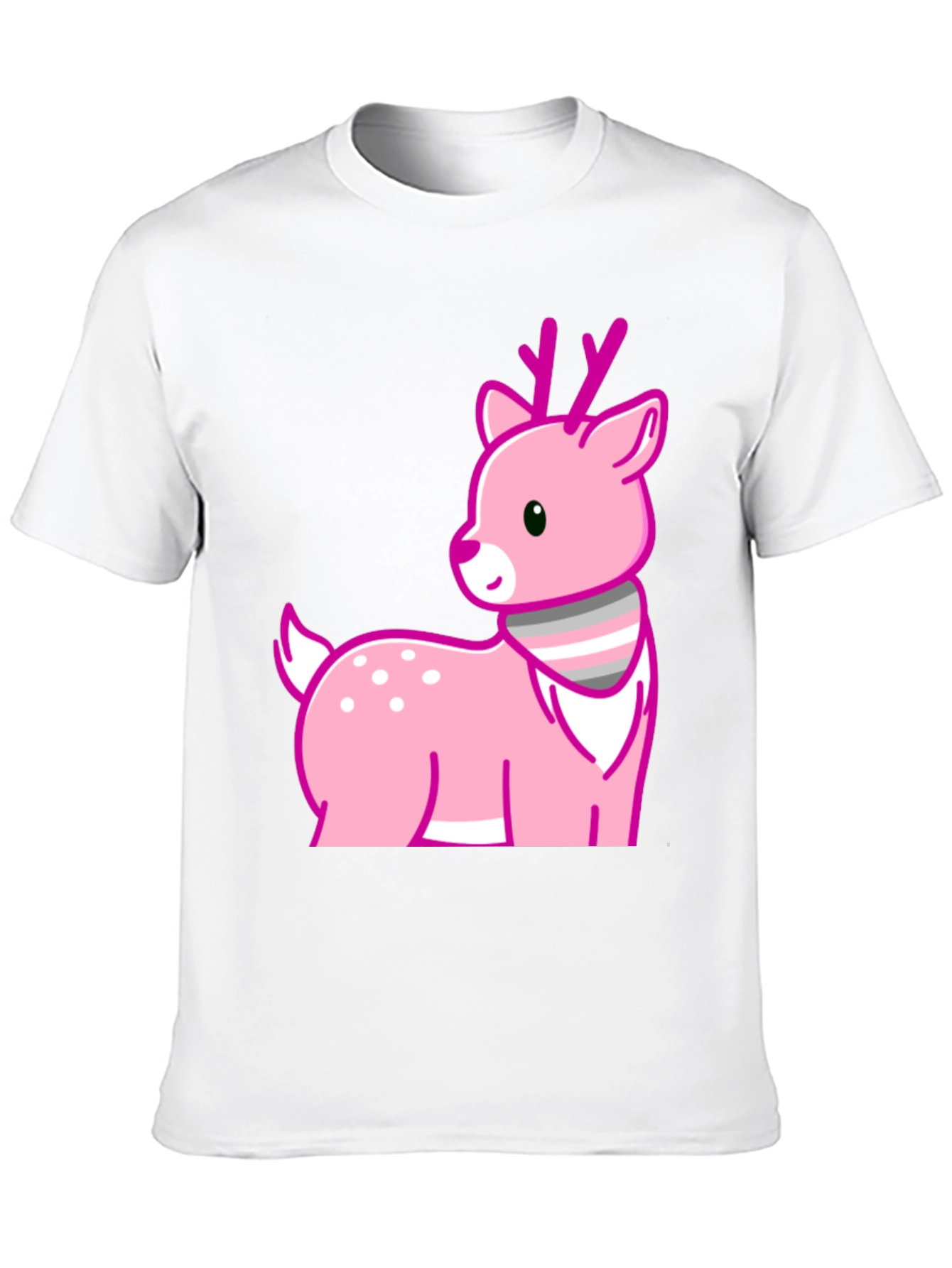 Pink Deer Graphic Tee