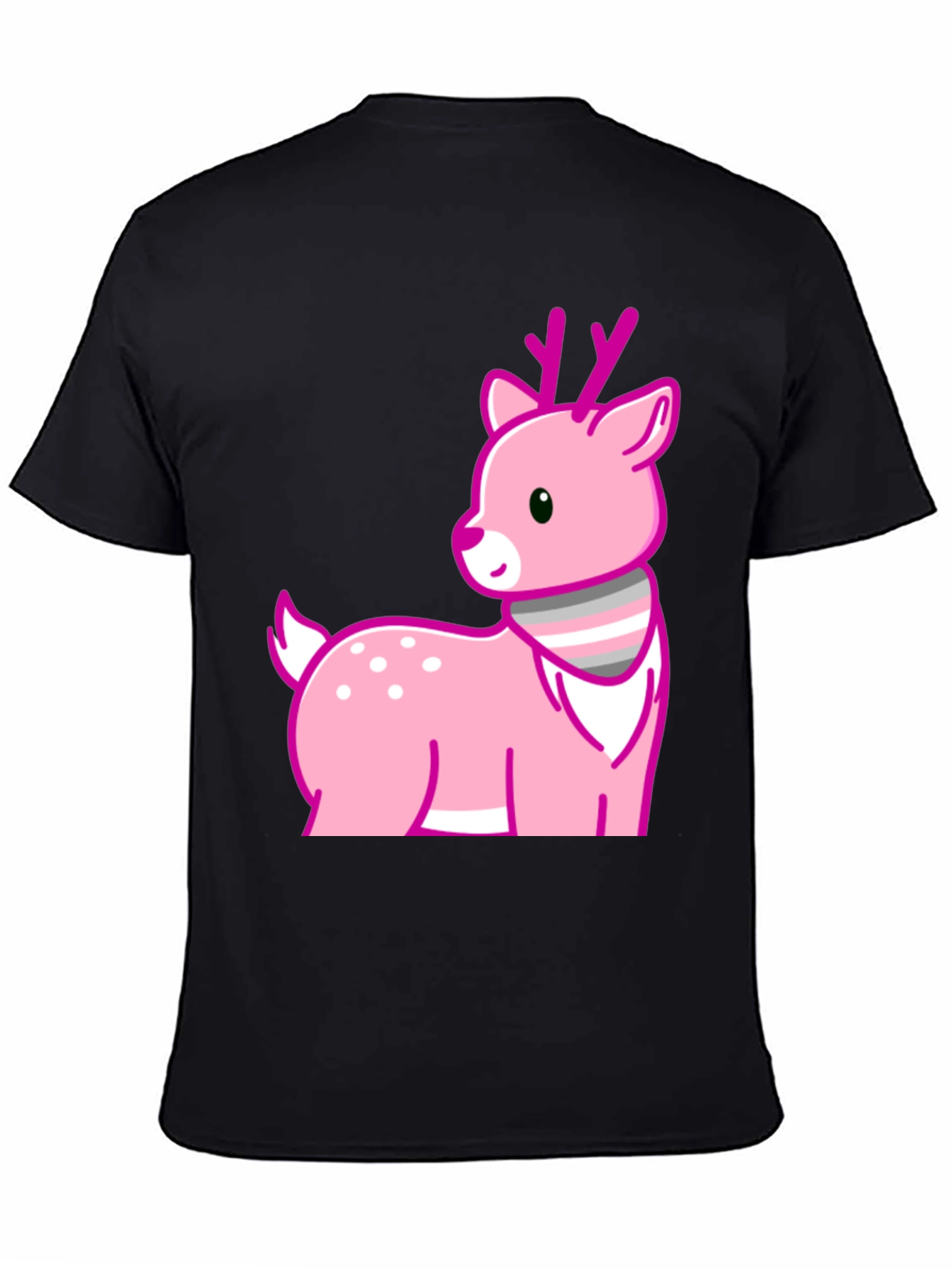 Pink Deer Graphic Tee