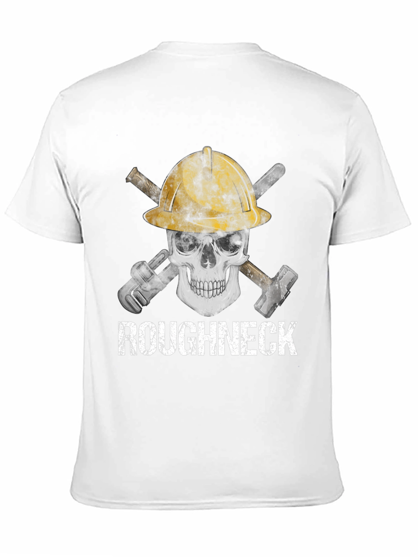 Roughneck Skull T-Shirt - Oilfield Worker Graphic Tee