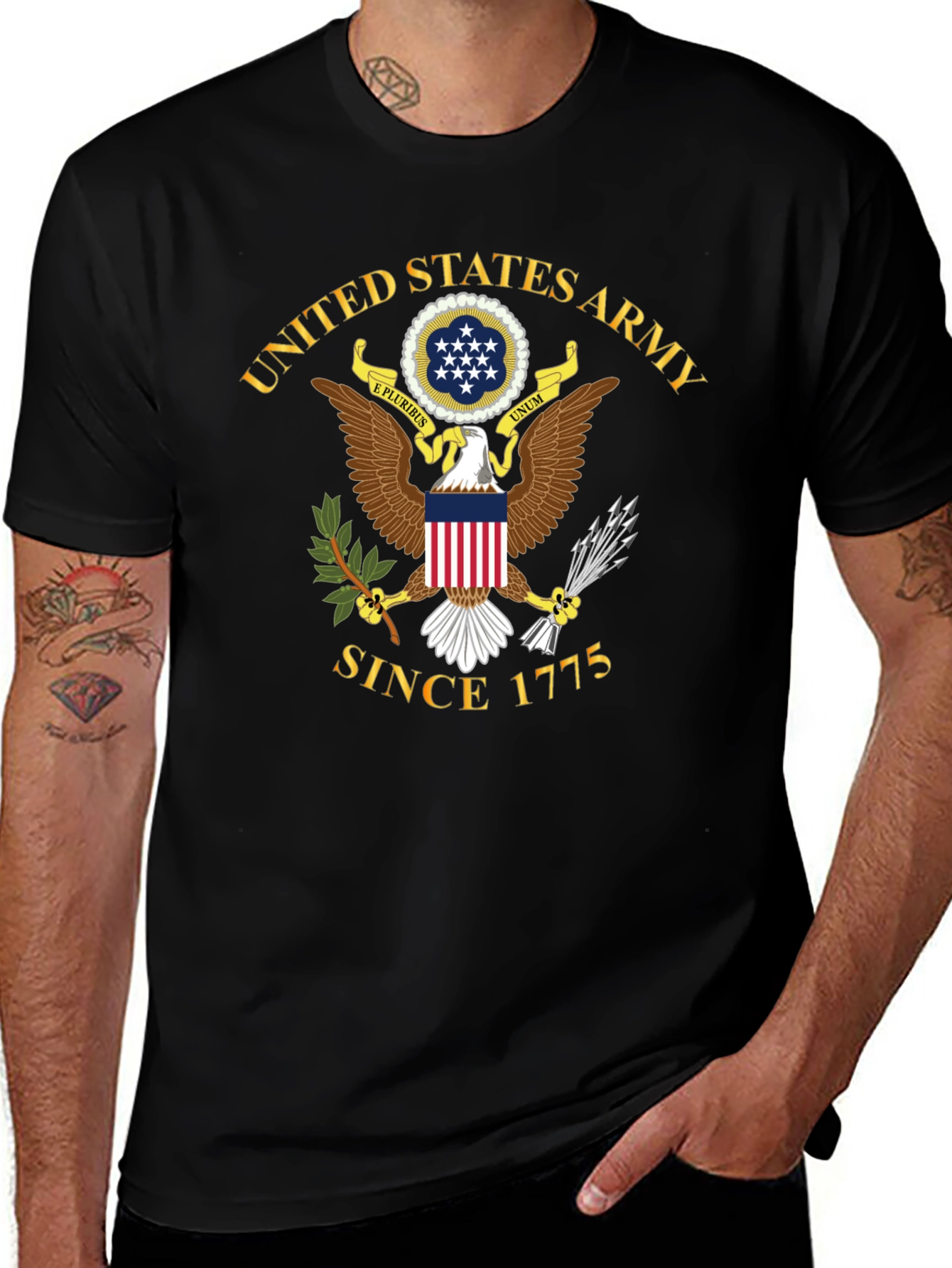 US Army Eagle T-Shirt - Military Pride Tee