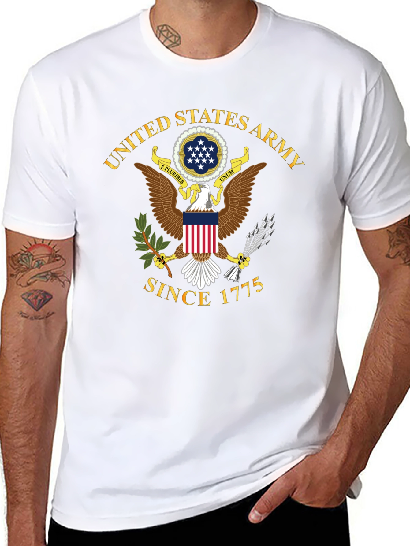 US Army Eagle T-Shirt - Military Pride Tee