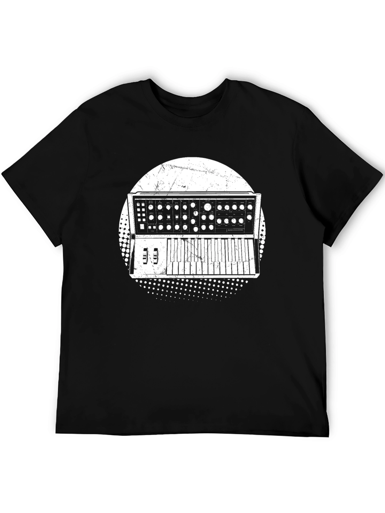 Synth Keyboard T-Shirt - Retro Music Lover Tee