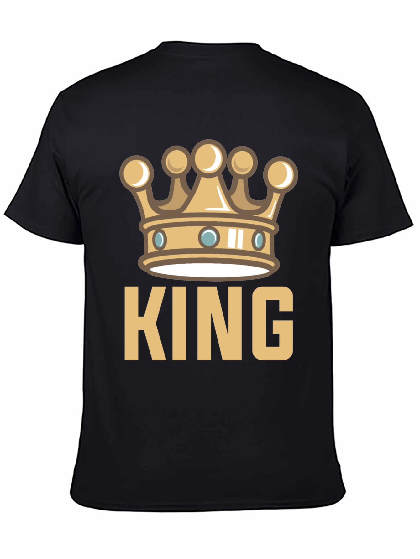 King Crown Graphic Tee - Black