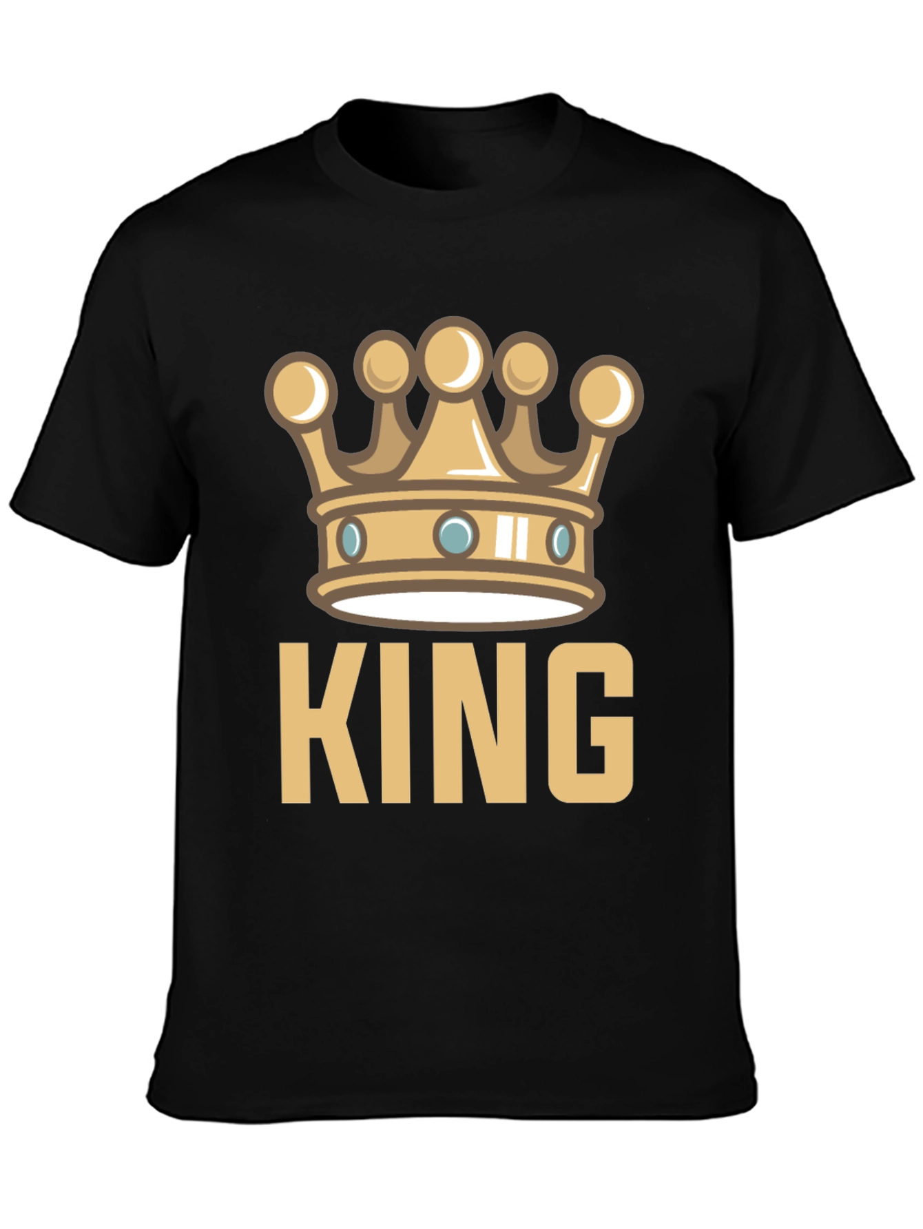 King Crown Graphic Tee - Black