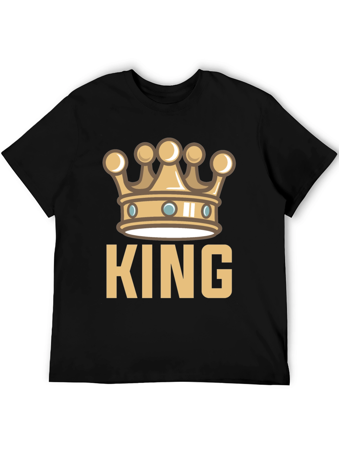 King Crown Graphic Tee - Black