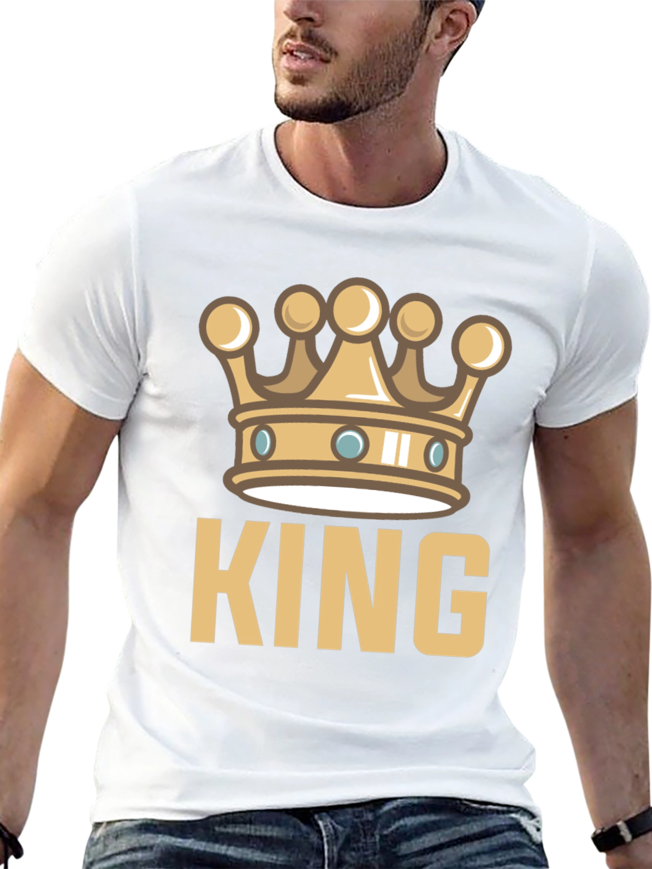 King Crown Graphic Tee - Black