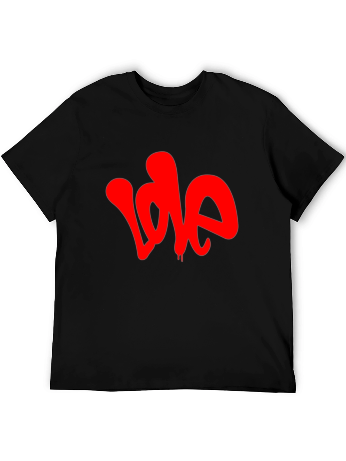 Bold Graphic Black T-Shirt