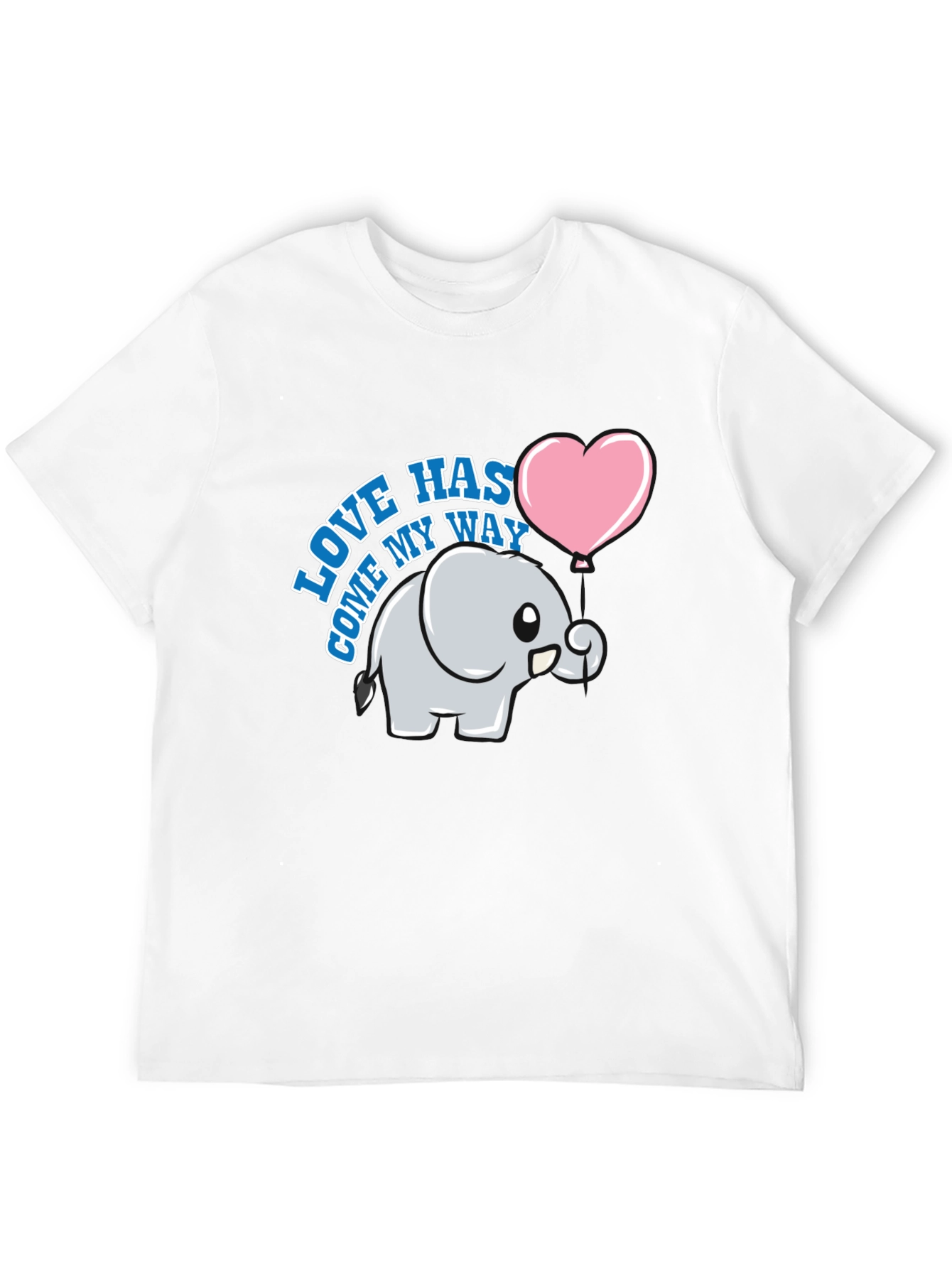 Cute Elephant Love Has Come My Way T-Shirt