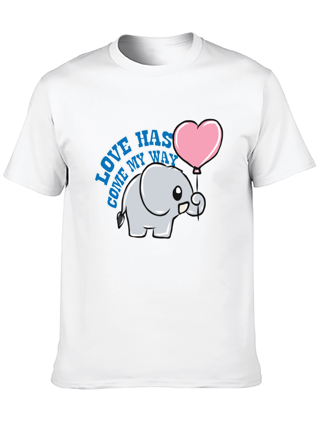 Cute Elephant Love Has Come My Way T-Shirt