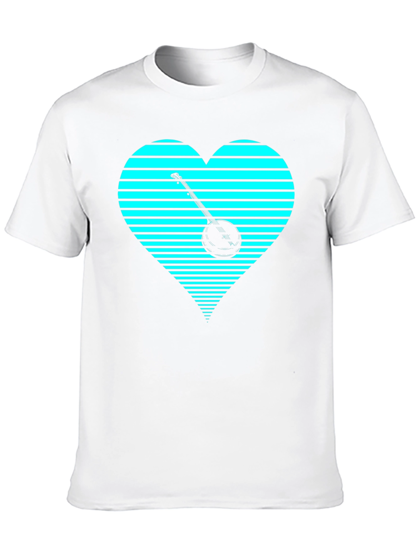 Banjo Heart Graphic Tee