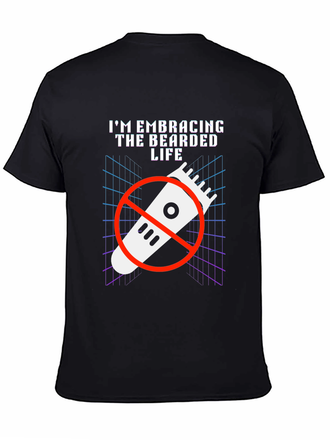 Bearded Life T-Shirt - Embrace the Beard