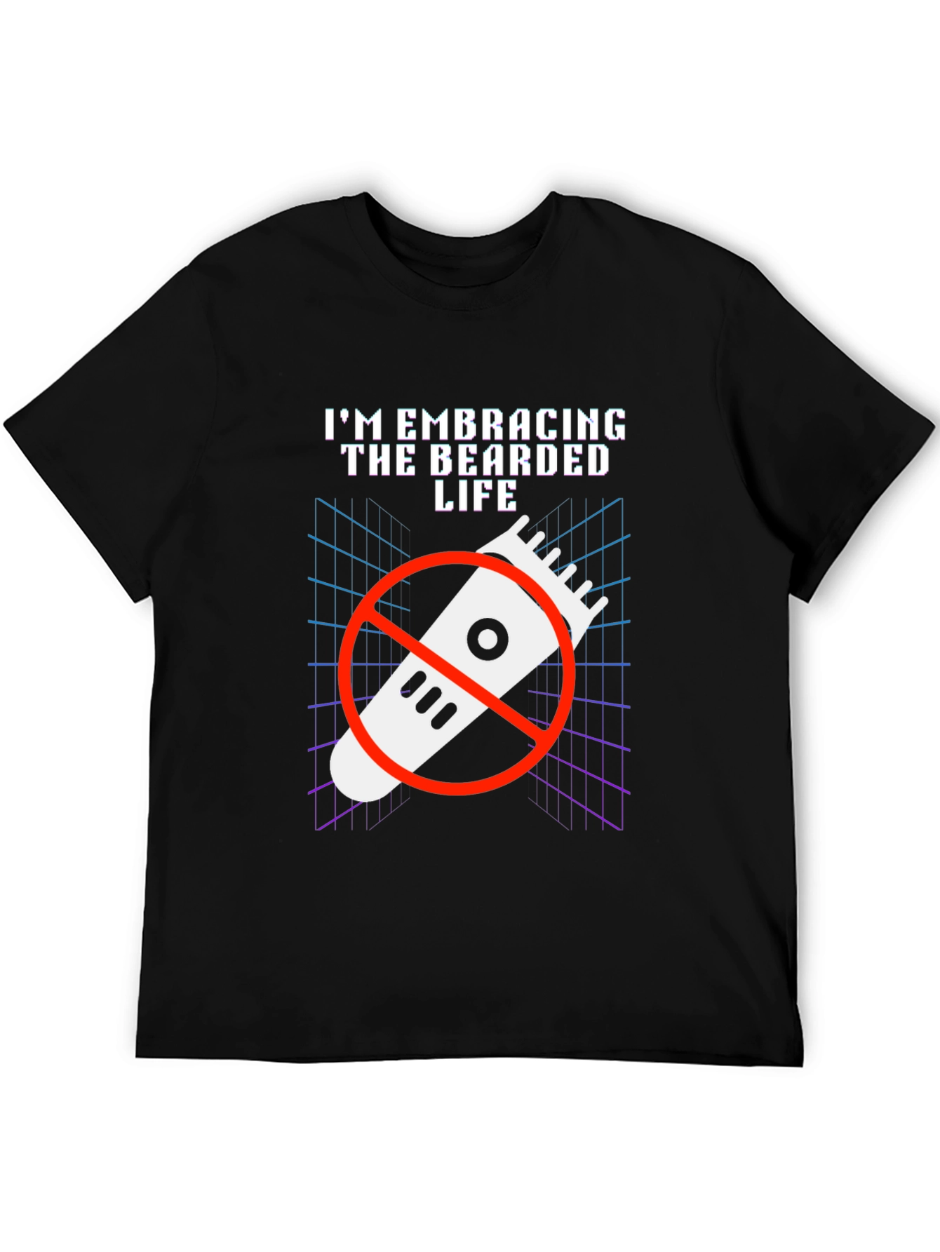 Bearded Life T-Shirt - Embrace the Beard