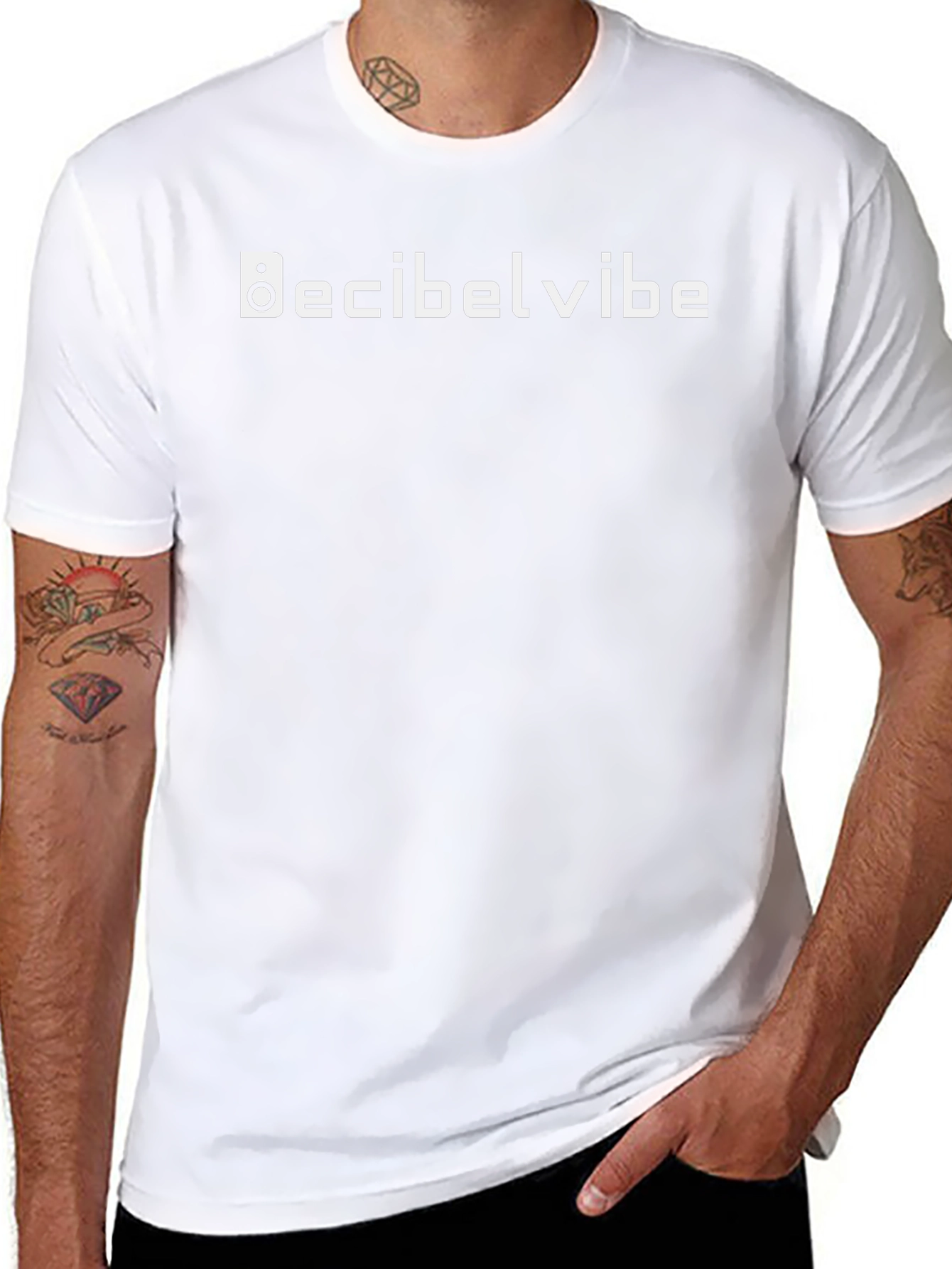 Decibel Vibe Graphic Tee - Modern Speaker Design