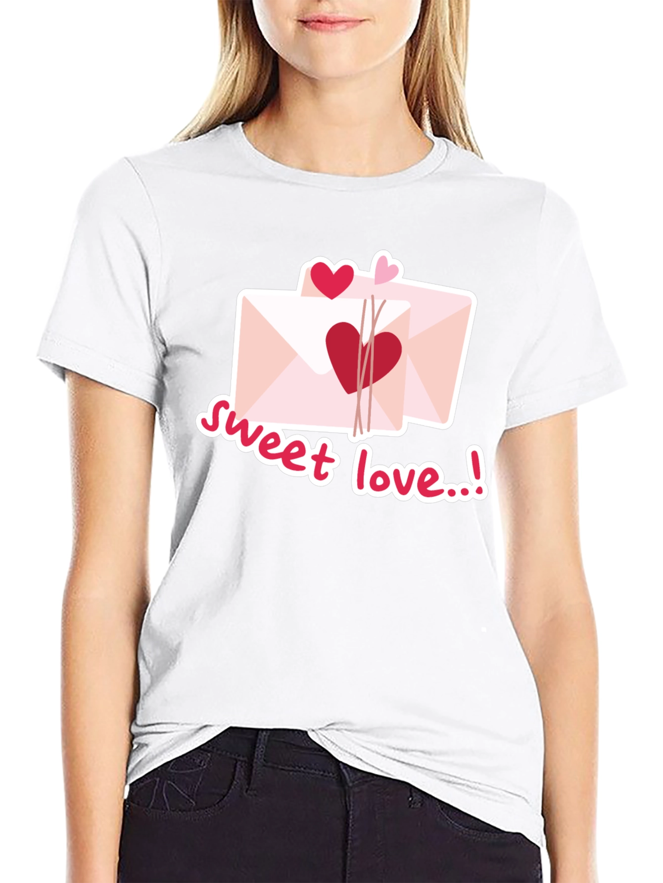 Sweet Love Graphic Tee - Valentines Day Shirt
