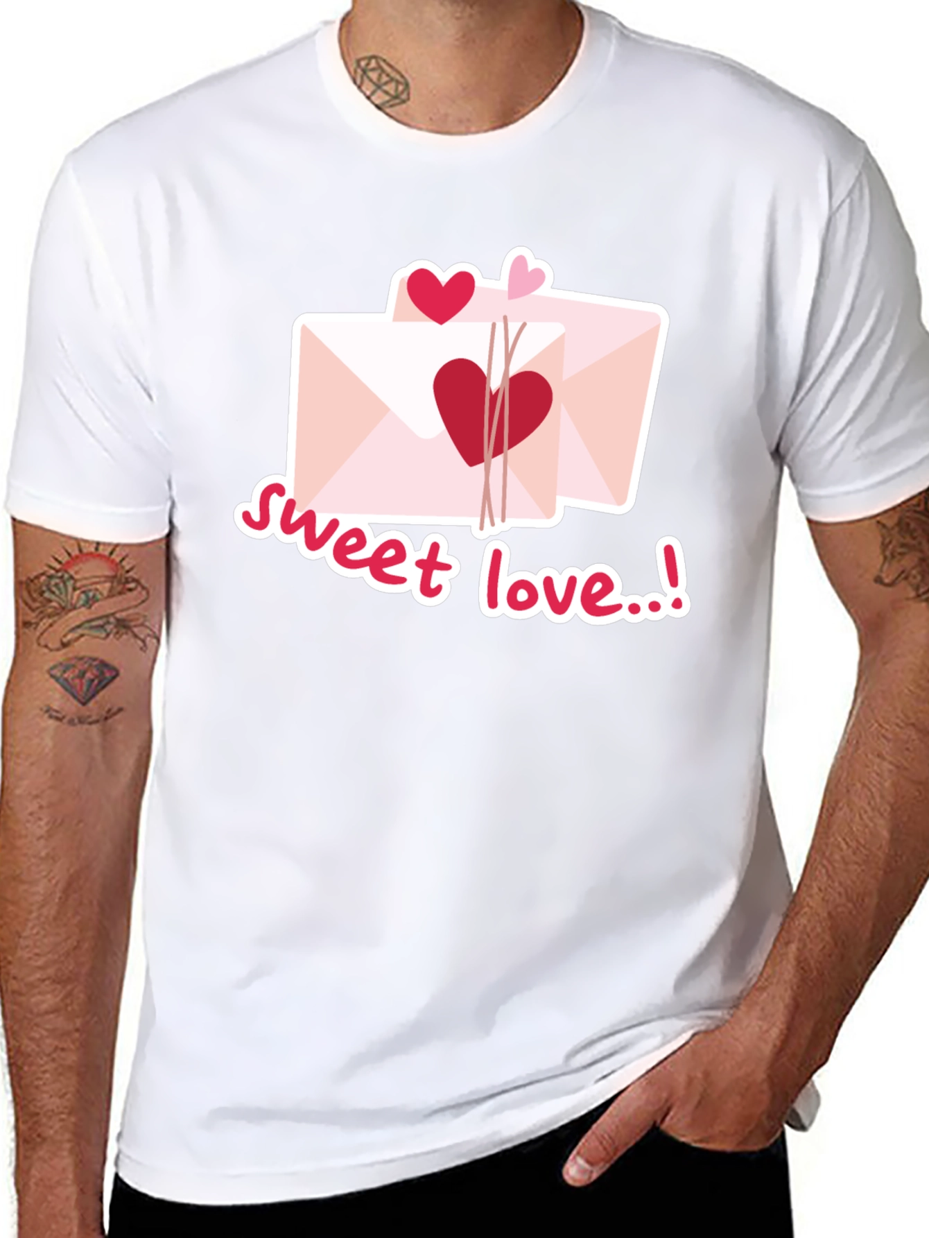 Sweet Love Graphic Tee - Valentines Day Shirt
