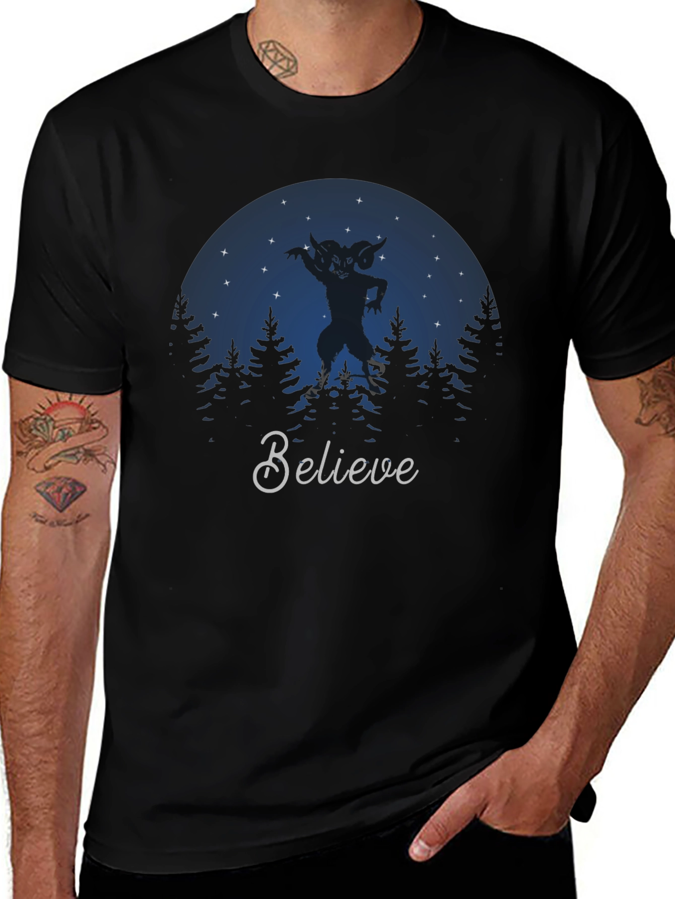 Believe Jersey Devil T-Shirt Black