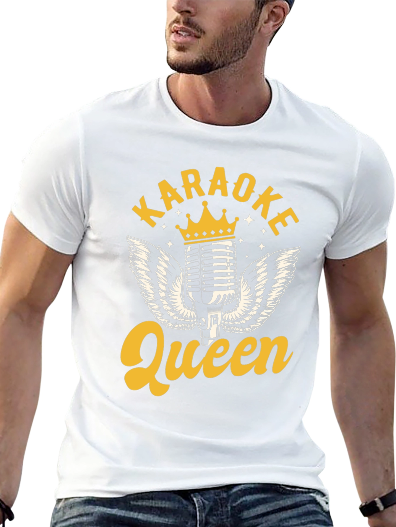 Karaoke Queen Black T-Shirt