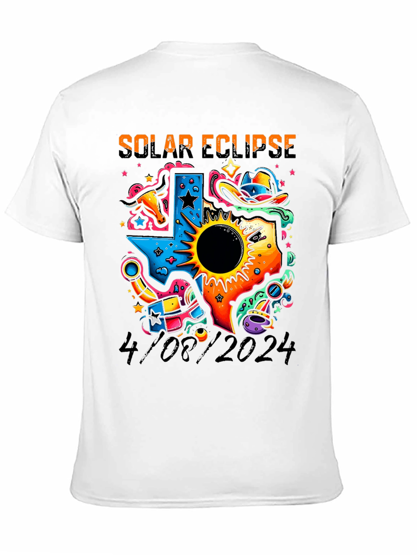 Texas Solar Eclipse 2024 T-Shirt
