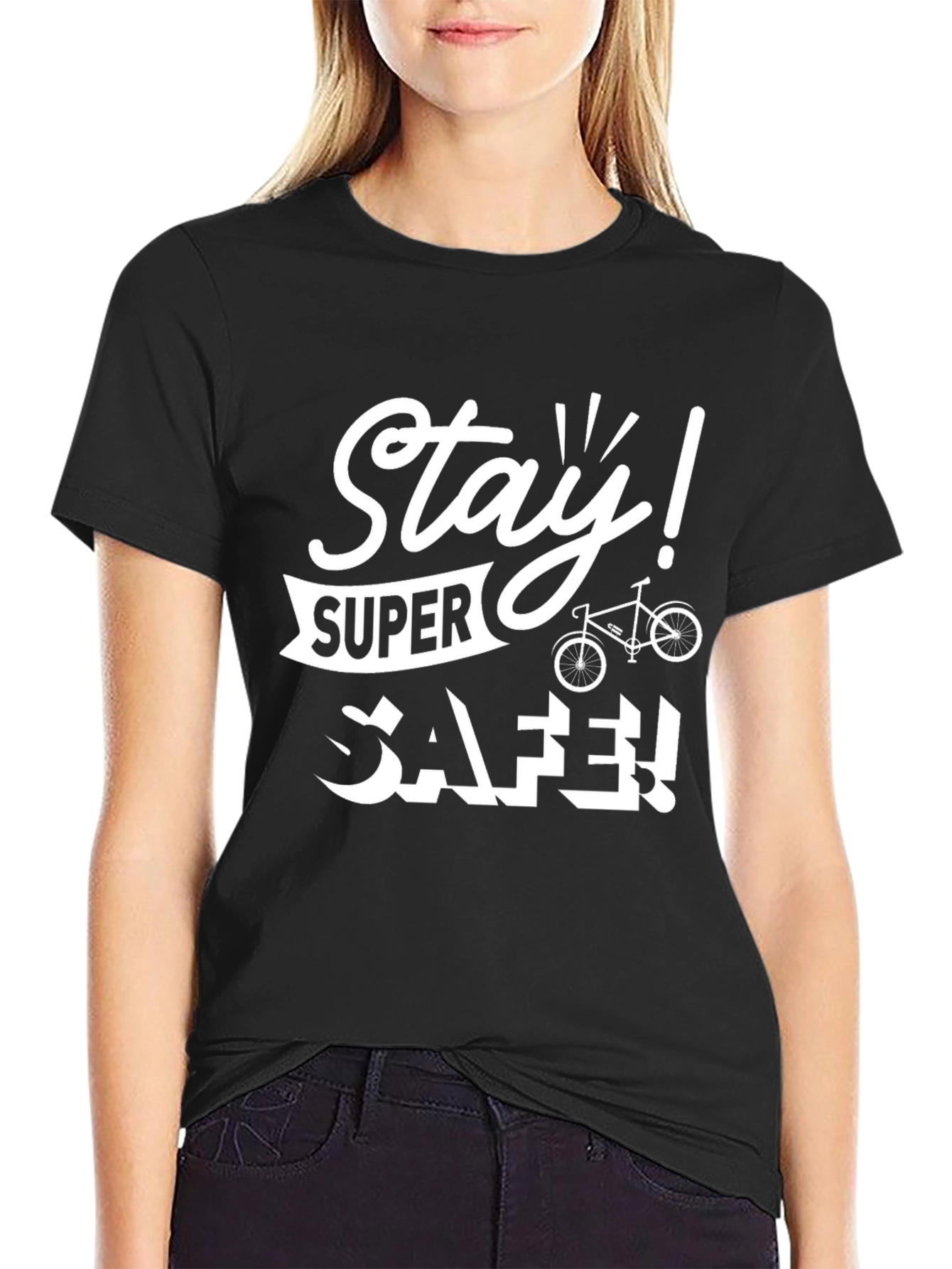 Stay Super Safe Bike T-Shirt