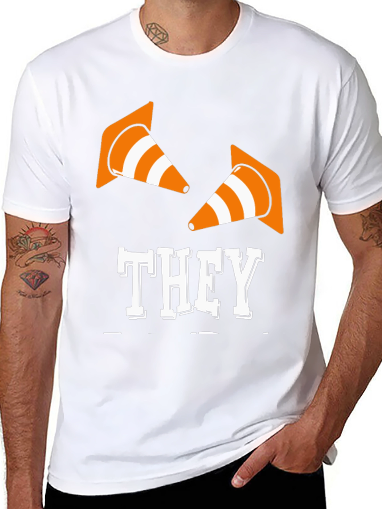 They Cones T-Shirt - Funny Construction Humor Tee