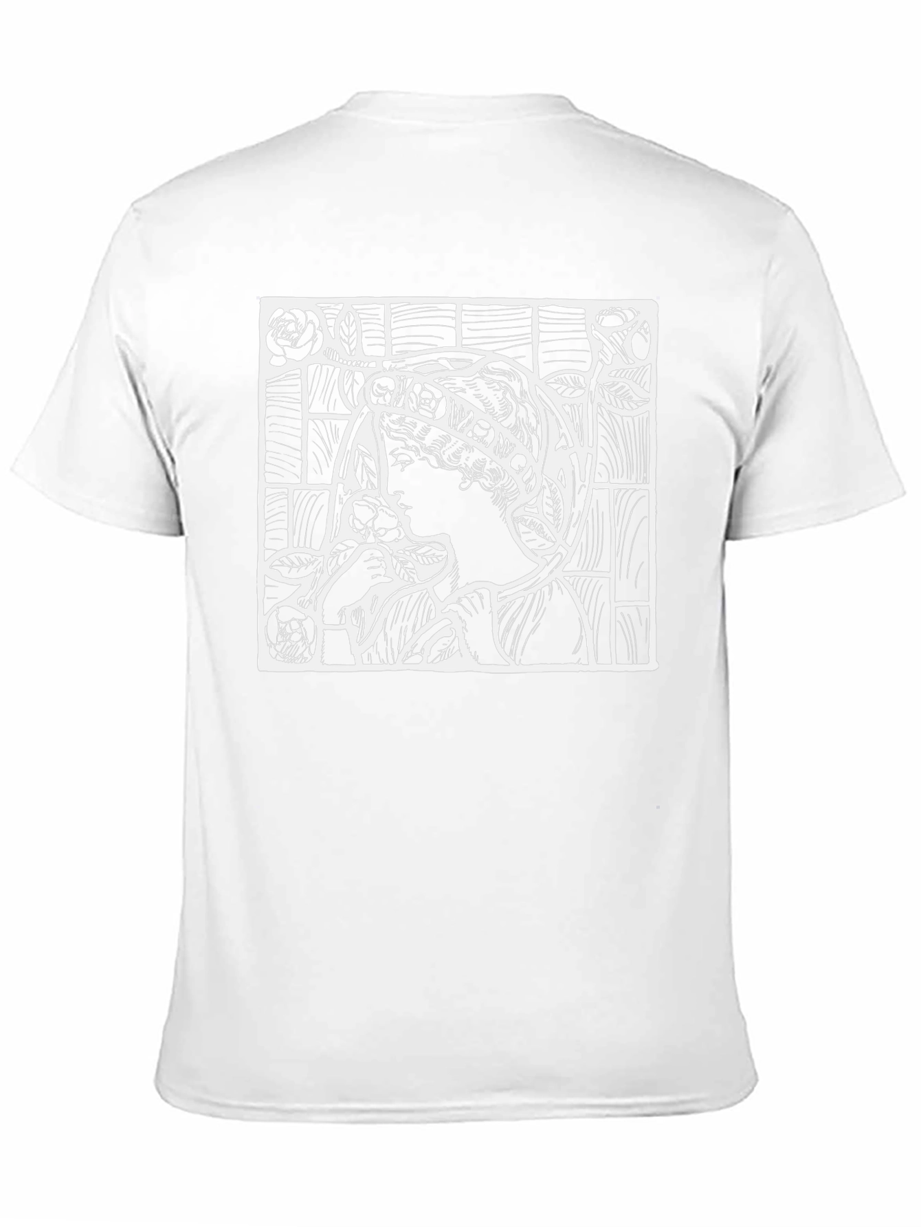 Art Nouveau Graphic Tee - Classic Black