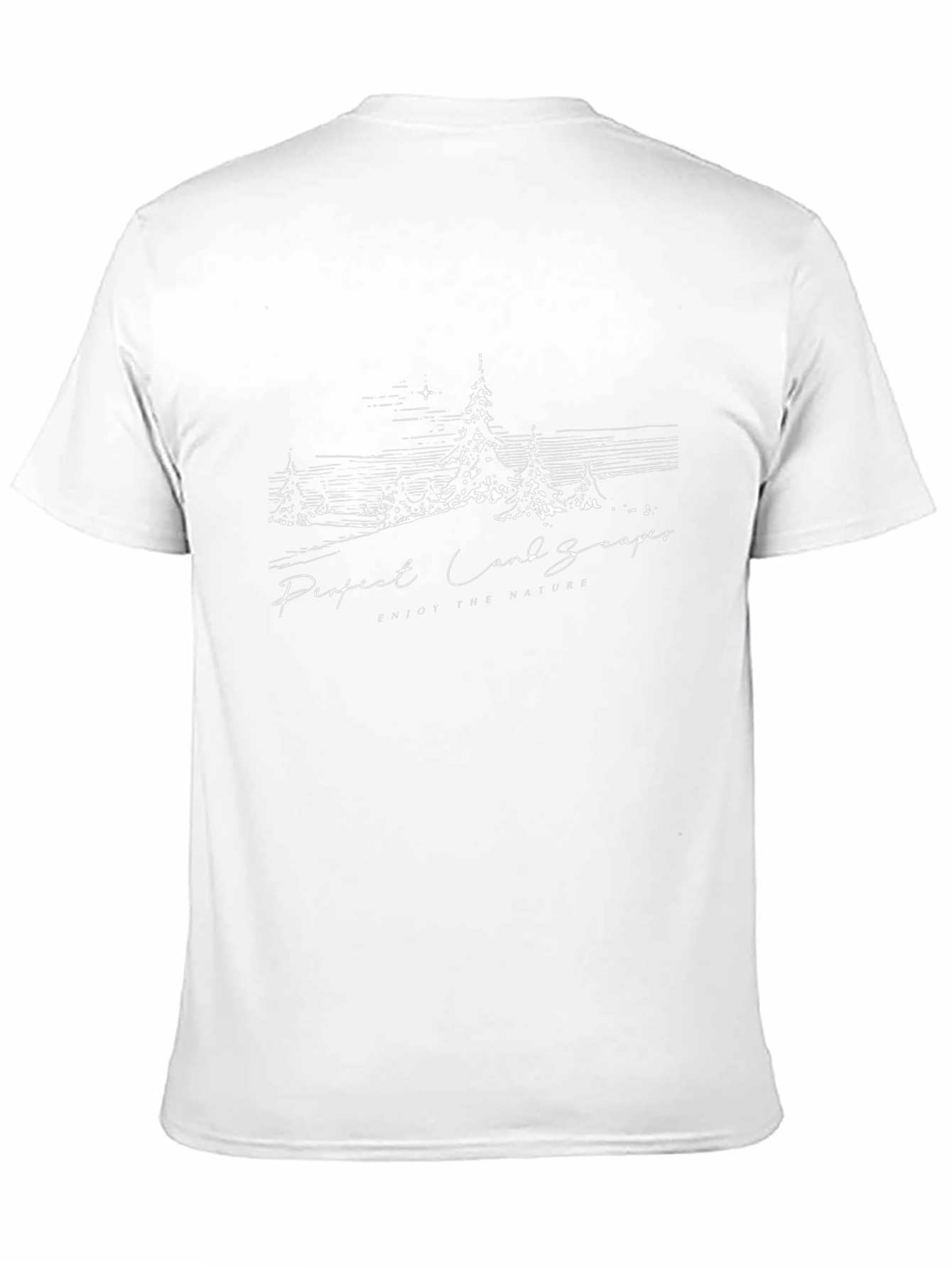 Perfect Landscapes Black Tee