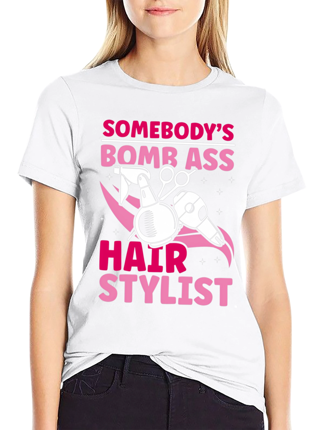 Bomb Ass Hair Stylist T-Shirt