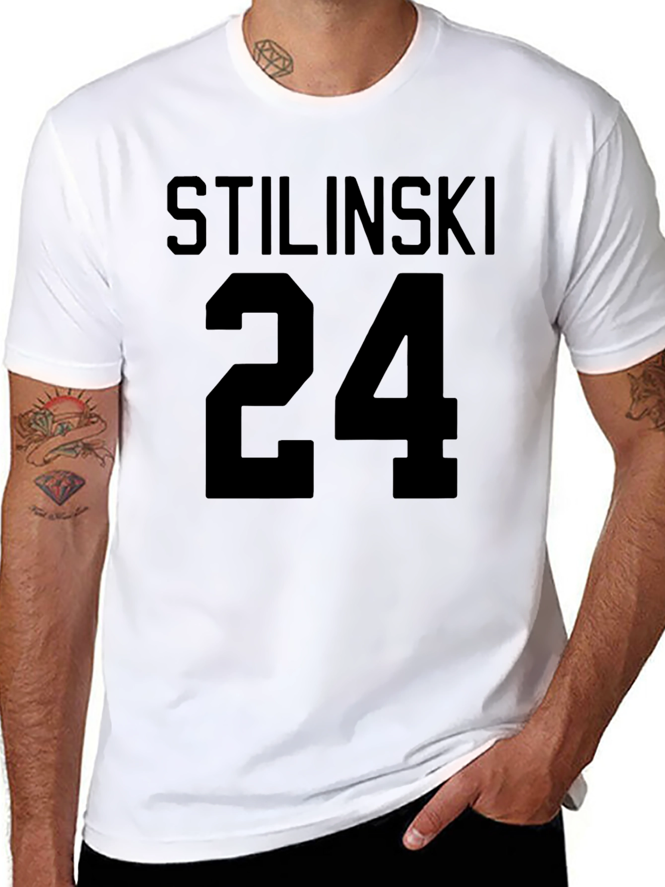 Stilinski 24 Fan T-Shirt - Black